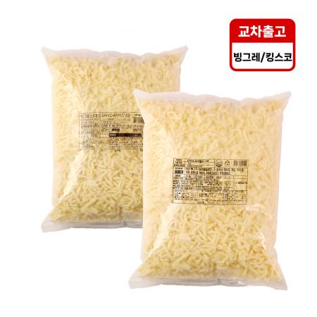 ⭐묶음특가⭐빙그레 모짜렐라100 치즈 2.5kg 냉장