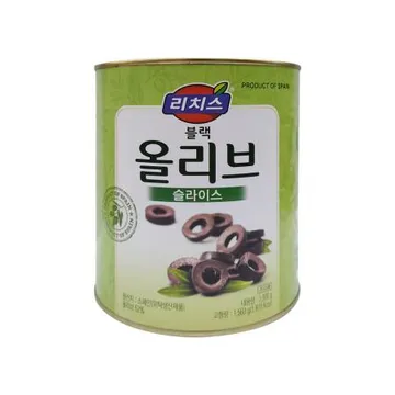리치스 올리브 블랙 슬라이스 3kg