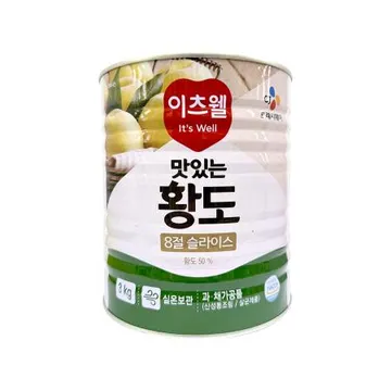 이츠웰 황도 슬라이스 3kg 8절