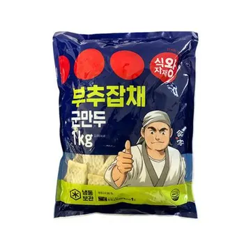 식자재왕 부추잡채군만두 1kg