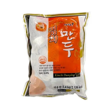 아하 김치만두 1.4kg 냉동