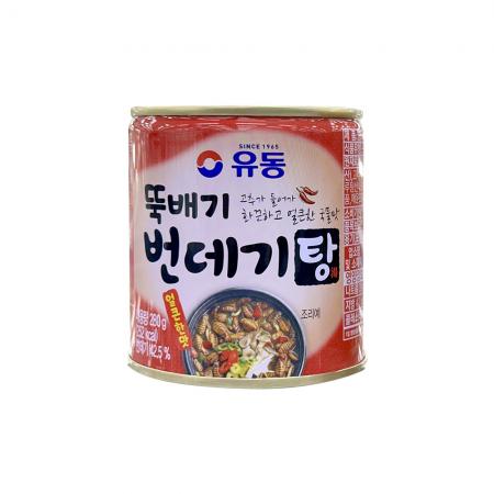 유동 뚝배기 번데기탕 얼큰한맛 280g