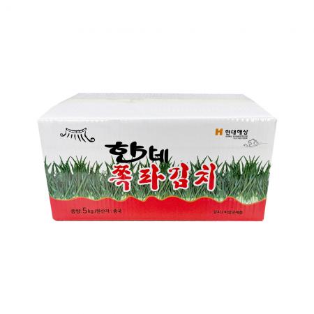 쪽파 김치 파김치 5kg