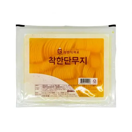 착한 반달 단무지 2.4kg