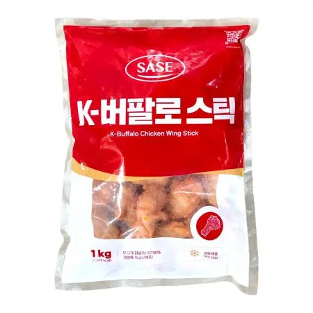 ❤️초특가❤️사세 K-버팔로스틱 닭봉 튀김 1kg 냉동