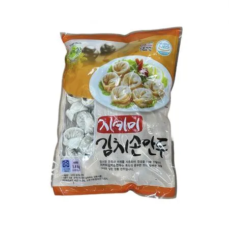 지키미 김치손만두 1.4kg 냉동