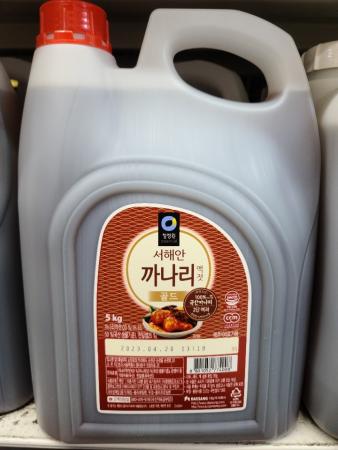 청정원 까나리 액젓 골드 5kg