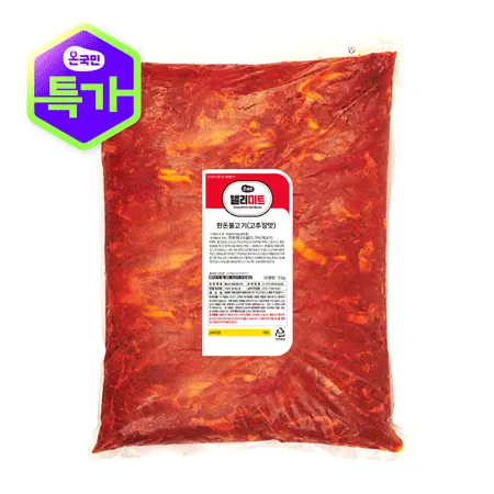 델리미트 한돈불고기 고추장맛 5kg