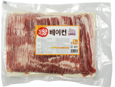 식자재왕 베이컨 전문점용 1kg 냉동