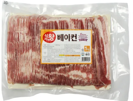 식자재왕 베이컨 전문점용 1kg 냉동