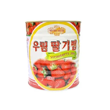 우림 딸기쨈 3kg 캔
