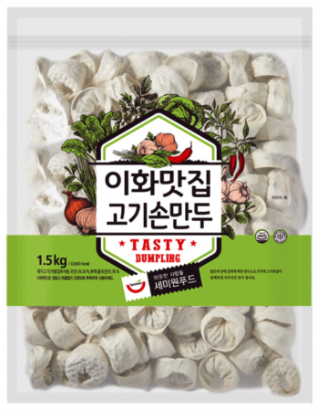 세미원 이화맛집 고기손만두 1.5kg 이미지