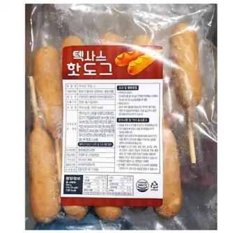 텍사스핫도그 50gX10입 500g 냉동