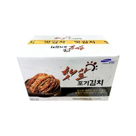 [교차출고] 햇살 맛김치 10kg 한입 썰은 김치