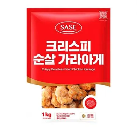 ❤️초특가❤️사세 크리스피 순살 가라아게 1kg 치킨 가라게 닭튀김