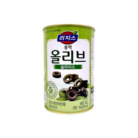 리치스 올리브 블랙 슬라이스 405g