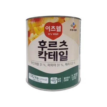 이츠웰 후르츠칵테일 3.062kg