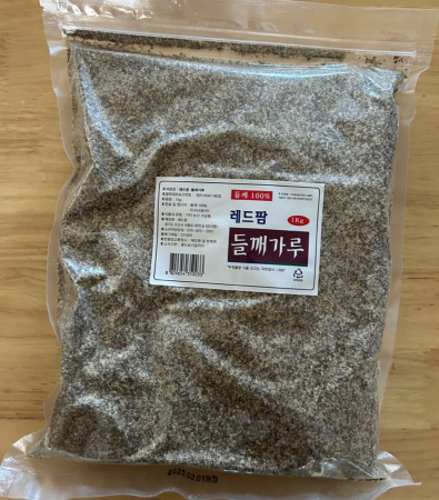 레드팜 들깨가루 중국산 (껍질제거) 1Kg