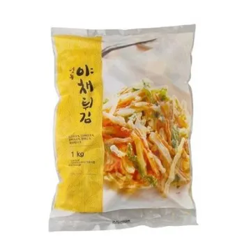 대하 야채튀김 1kg 냉동