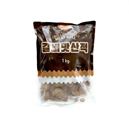 맘모스 갈비맛산적 1kg 냉동 떡갈비 너비아니