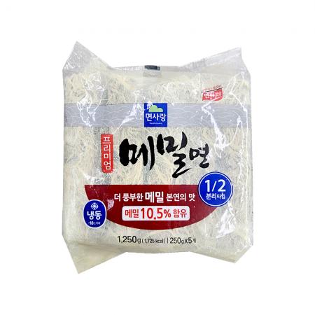 면사랑 메밀면 프리미엄 250gX5입 1.25Kg 냉동