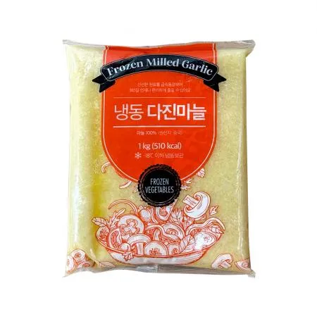 냉동 다진마늘 중국산 1kg