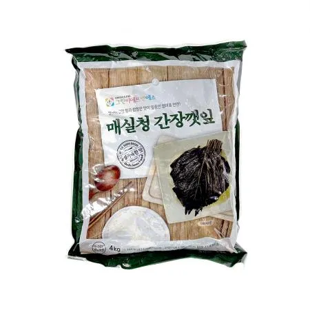 맛두레 매실청 간장깻잎 4kg