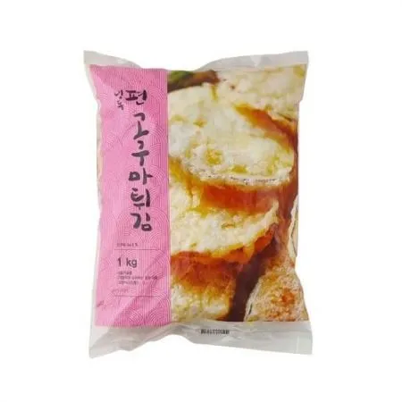 ⭐묶음특가⭐대하 고구마튀김 1kg 냉동