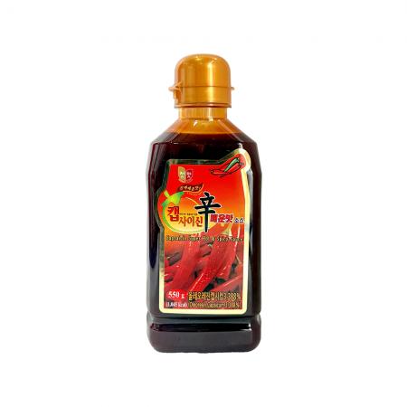 청우 캡사이신 액상 매운맛 소스 550g