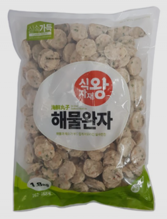 식자재왕 해물완자 1.8kg 냉동
