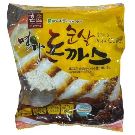 한맥 순살 돈까스 1kg (200gX5입) 냉동