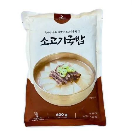 엠에스 소고기 국밥 무국 600g 냉동