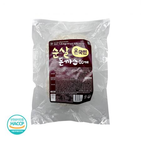 온국민 순살 돈까스 (150gX10입) 1.5kg 냉동