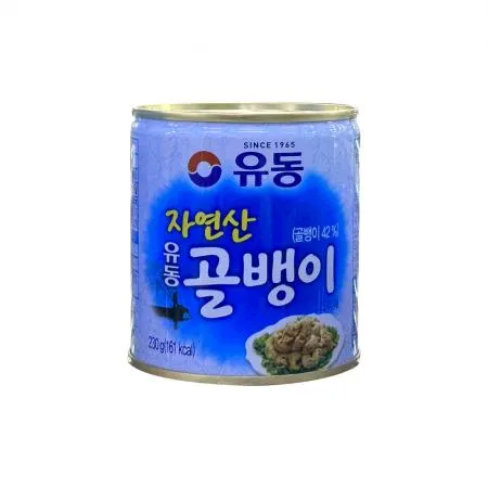 유동 자연산 골뱅이 230g