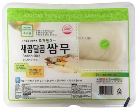 뿌리원 새콤달콤쌈무 3kg