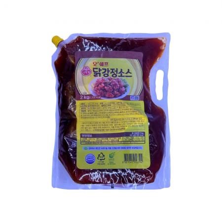 오뚜기 오쉐프 닭강정소스 스파우트 2kg