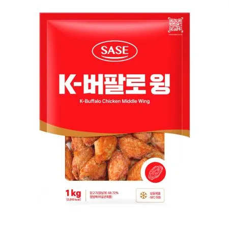 ❤️초특가❤️사세 K-버팔로 윙 1kg 닭날개 튀김