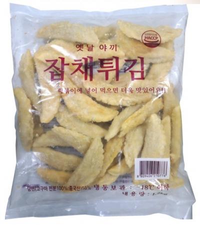 만복식품 냉동잡채튀김 1.2kg 냉동 야끼만두 담두