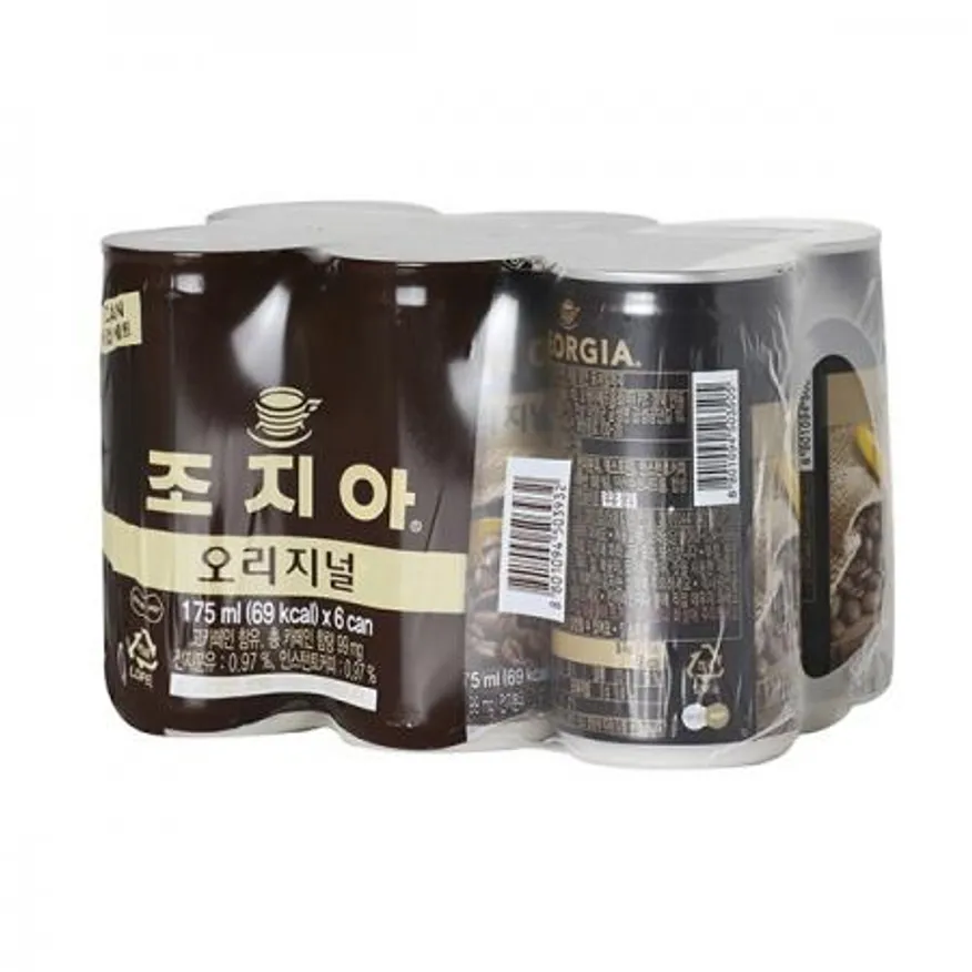 조지아 오리지널 175ml 6입 이미지