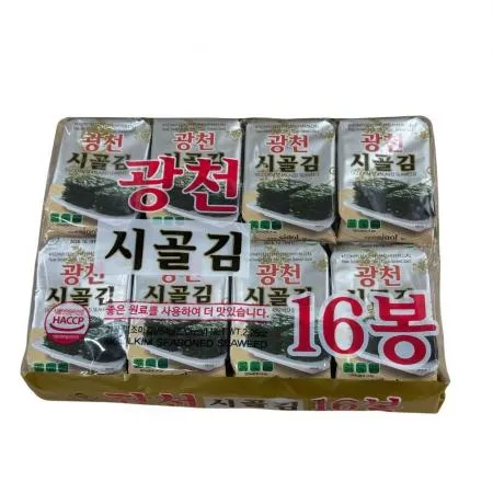 광천 시골김 도시락김 4gX16봉