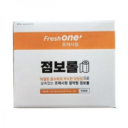 프레시원 점보롤 1겹 340m 4롤