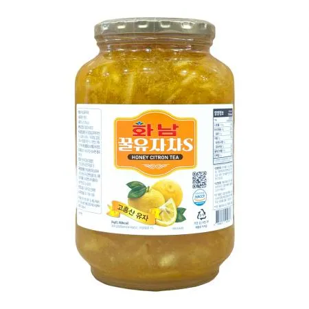 화남 꿀유자차S 2kg 유자청 유자차
