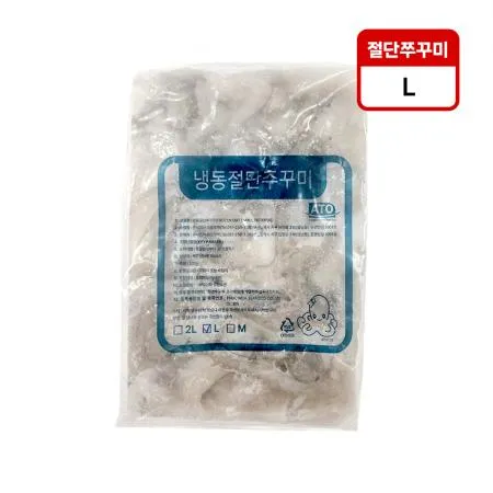 절단 쭈꾸미 500g 냉동