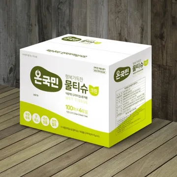 온국민 업소용 물티슈 400매 1박스