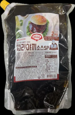 [소비기한11/12]롯데 데리야끼소스 SP 2kg 델리야끼