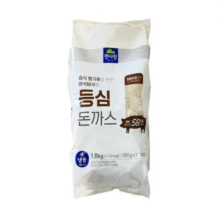 면사랑 등심 돈까스 180gX10개입 1.8kg 냉동