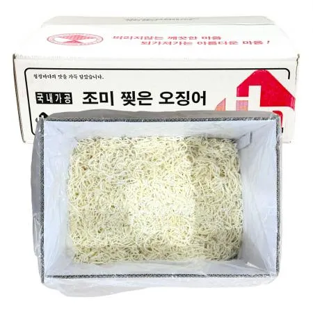 ❤️초특가❤️백진미채 조미 오징어채 10kg 벌크 국내가공