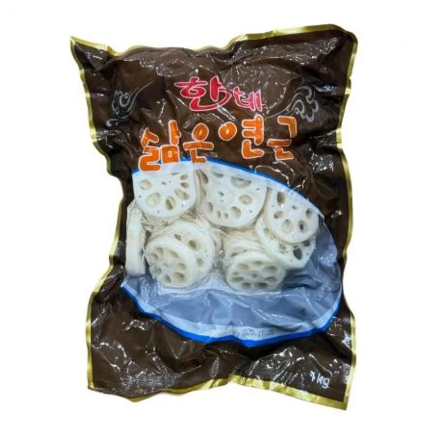 삶은 자숙 연근채 1kg 이미지