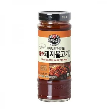 백설 돼지불고기양념 500g