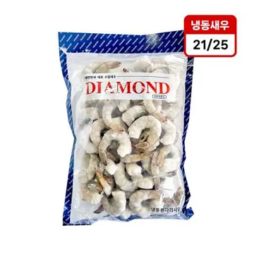 다이아몬드 칵테일새우 21/25 900g 냉동 두절탈각